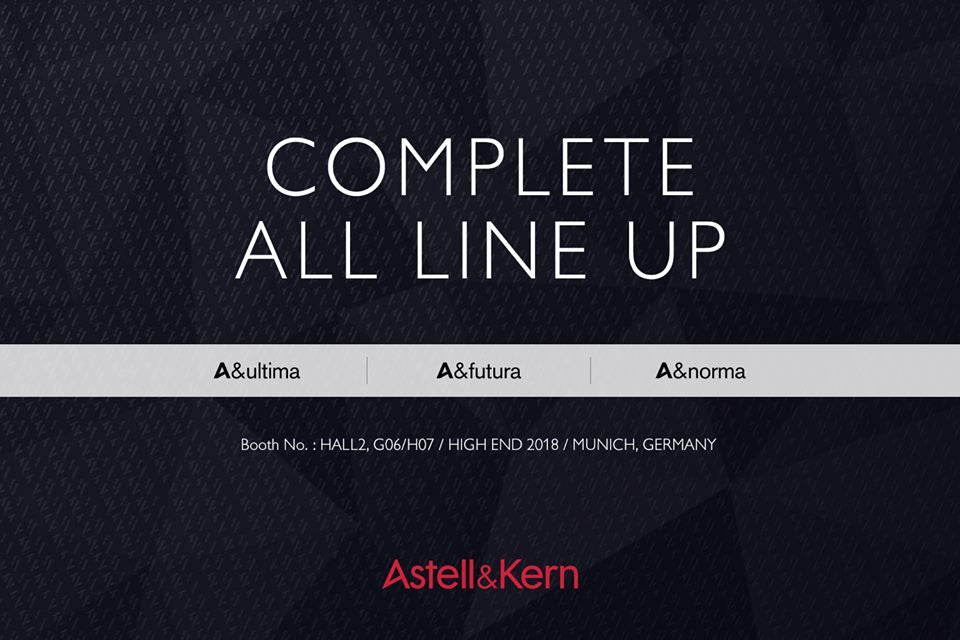Astell&Kern Launches New Products at High End 2018 Munich